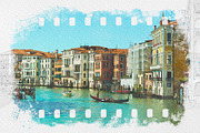 Watercolor Postcard Photo Effects, an Action Add-On by 3d_model_tifotizi (Thumbnail 5 of 5)