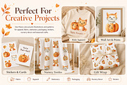 Pumpkin Cat Bundle, a Seasonal Illustration by GoldmoonUA (Thumbnail 4 of 5)