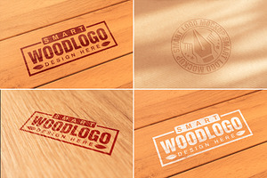 100 Logo Mockups Bundle Vol.3