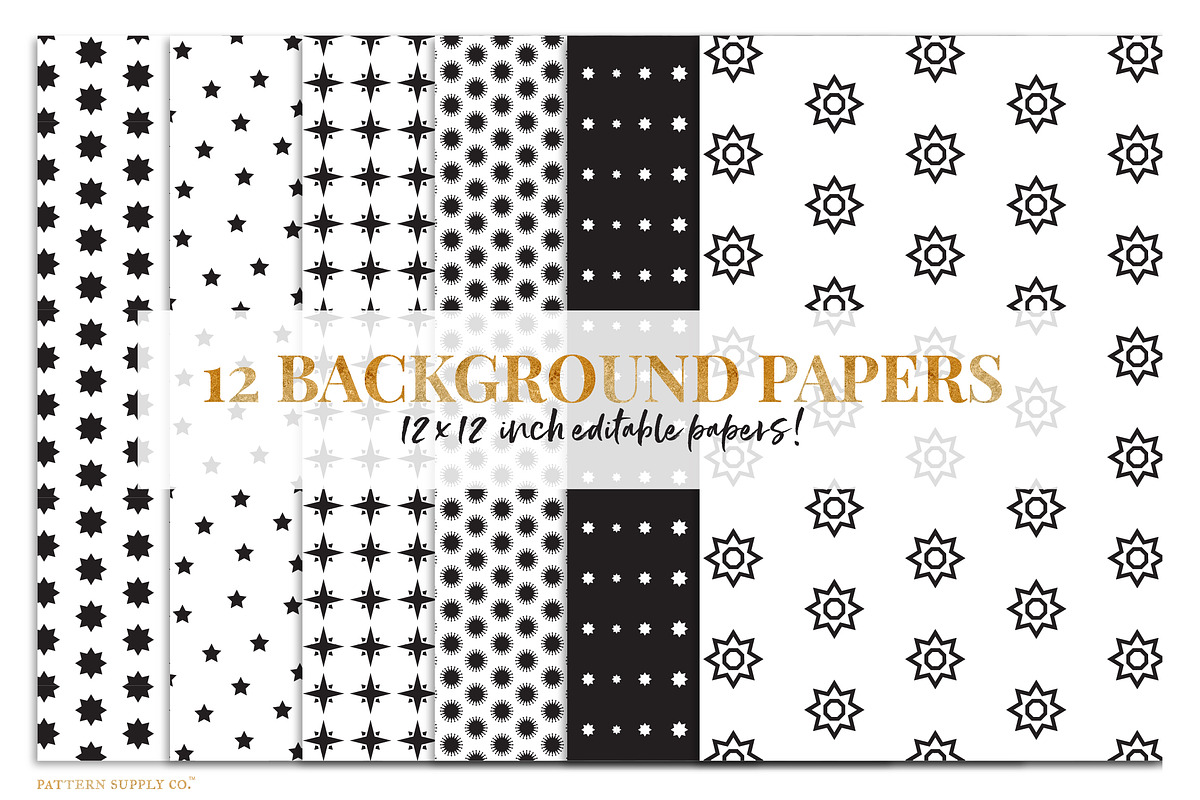 Fancy Geos II Collection - Bundle, a Pattern Graphic by Pattern Supply Co. (Photo 16 of 19)