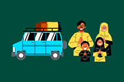 Eid Vibes Illustration, an Object Graphic by SLAB! Design (Thumbnail 2 of 3)