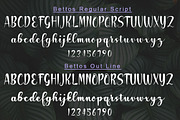 Bettos Font Duo, a Script Font by StudioRz (Thumbnail 6 of 8)