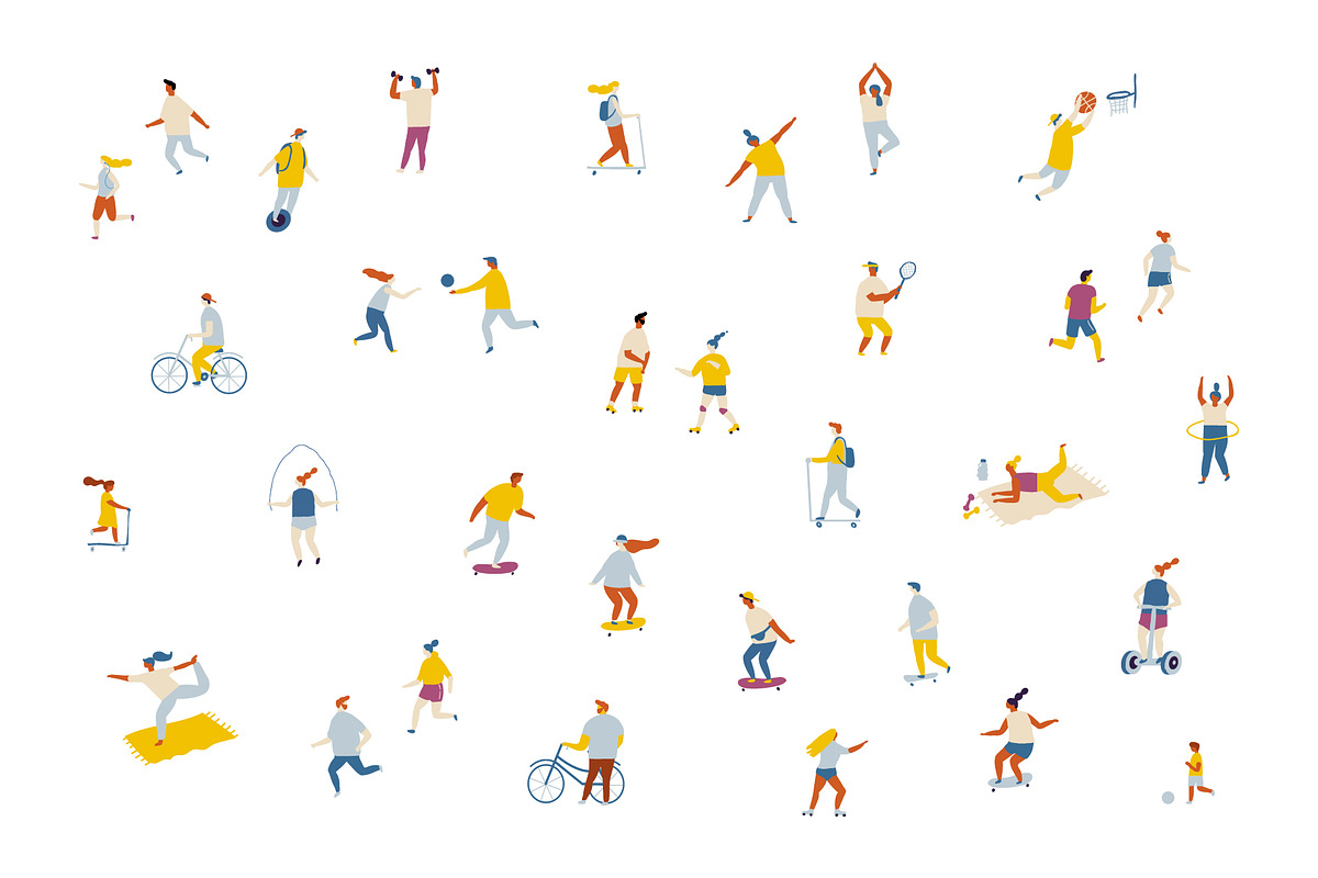 400+ Set of flat vector people, a Person Illustration by Vector_Art (Photo 21 of 24)