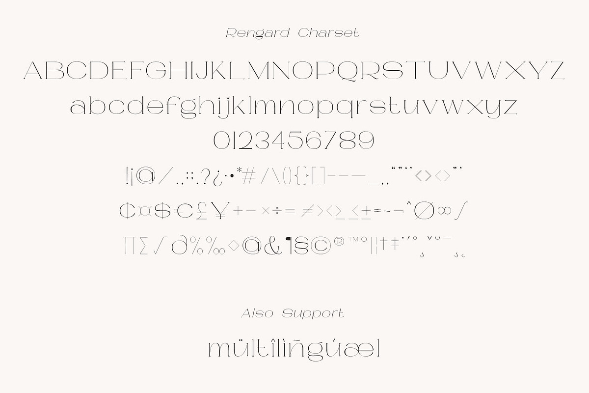 Rengard - Modern Serif Typeface, a Serif Font by Craft Supply Co. (Photo 4 of 8)