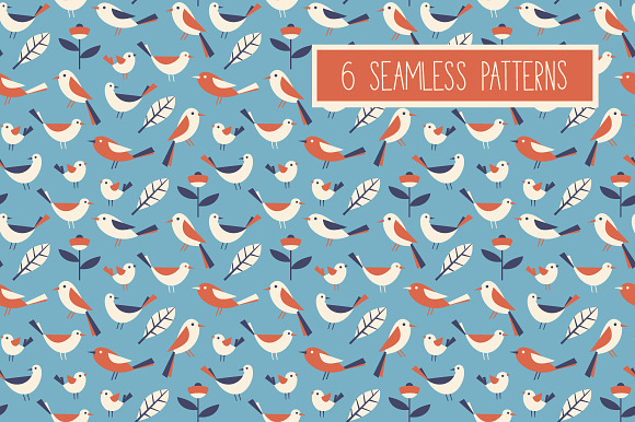 Set of 6 patterns preview 6