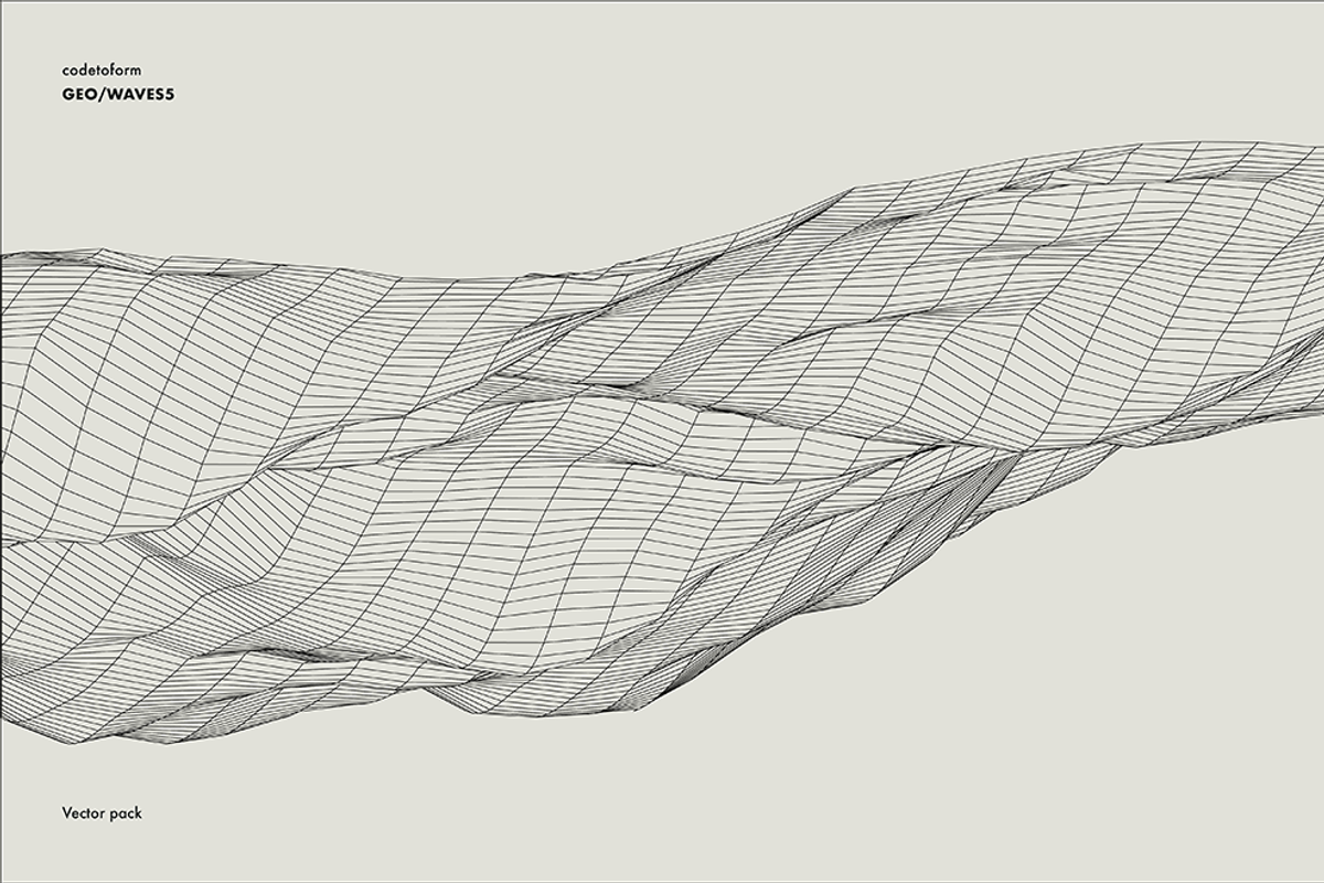 GEO_WAVES6 Vector Pack, a Graphic by codetoform (Photo 5 of 21)