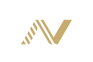 Abstract letter N logo design, a Branding & Logo Template by T.Vooka