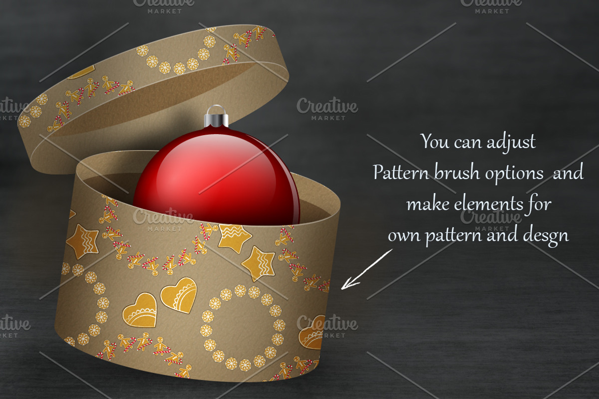 Christmas & New Year brushes preview 3