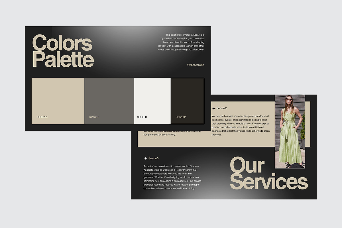 Verdura | Brand Guidelines, a Branding & Logo Template by Posterfello (Photo 4 of 6)