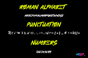 Hosp Brush Font, a Script Font by n.A Studio (Thumbnail 6 of 7)