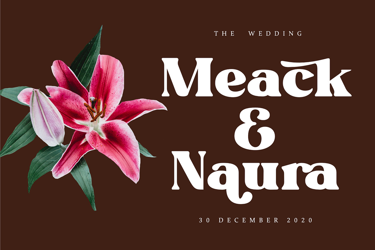 Givani - A cute retro serif, a Serif Font by Khoir (Photo 8 of 13)