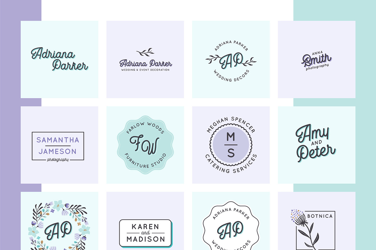 BOTANICA - Logo & Branding Kit, a Branding & Logo Template by Andimaginary Creative Co. (Photo 3 of 12)