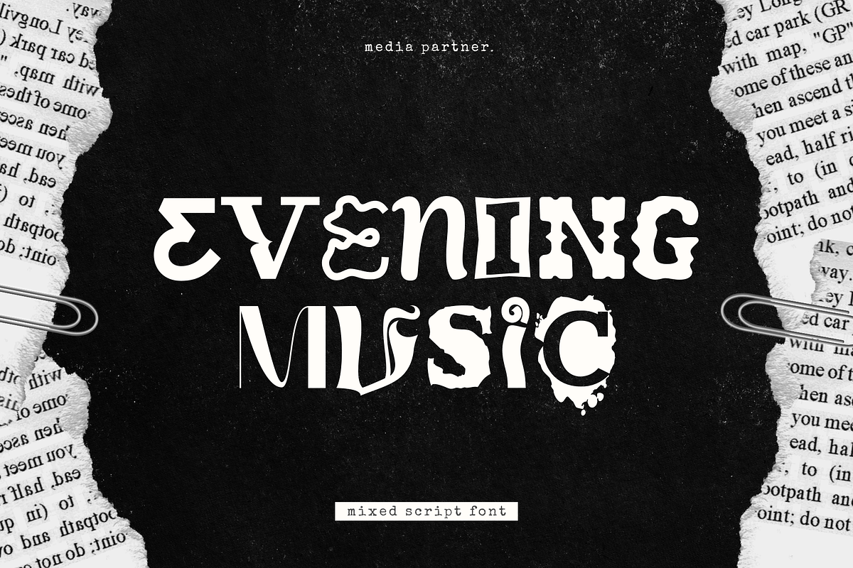 Mixed Script - Mixed display font, a Handwritten Font by BearyType Studio (Photo 2 of 9)