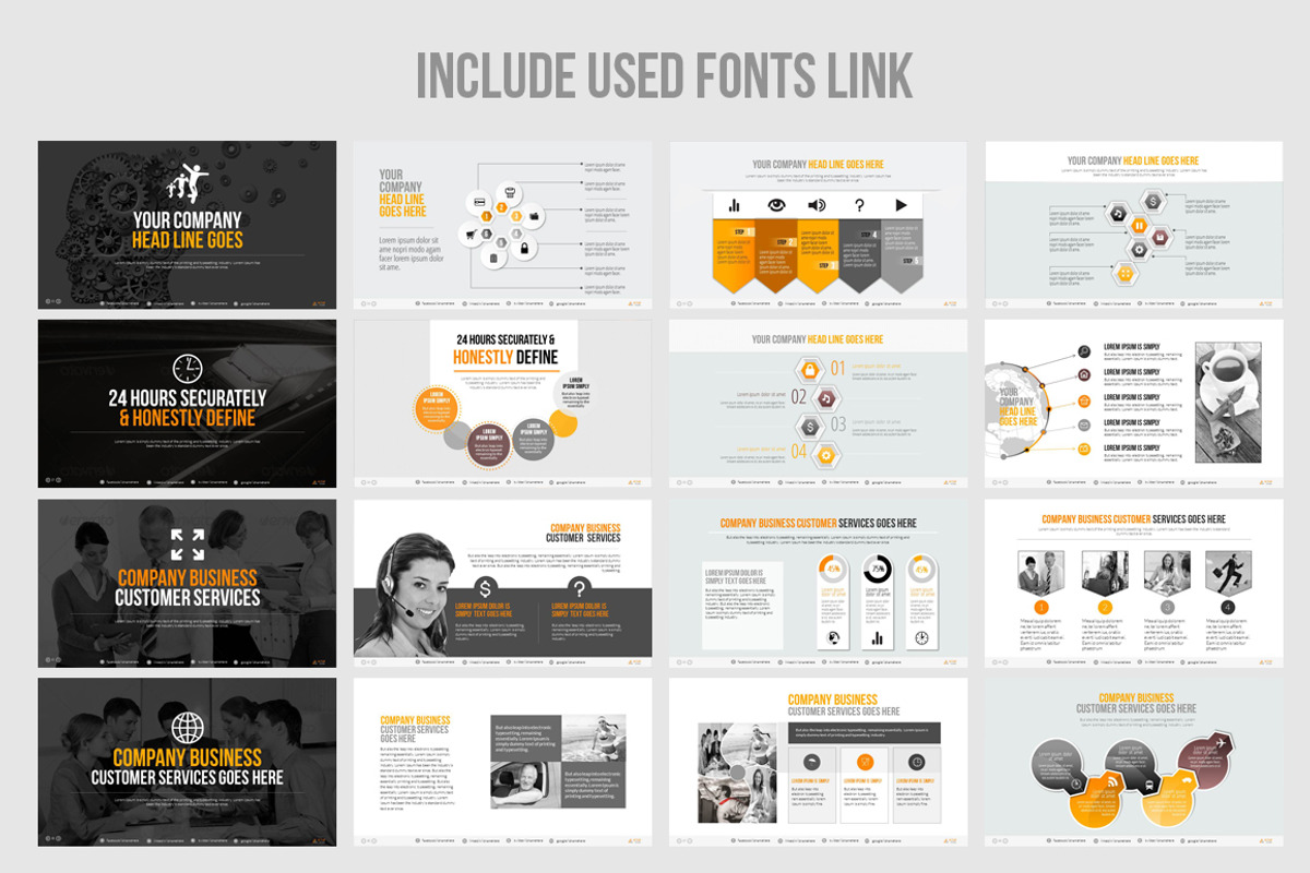 PowerPoint Presentation Template, a Presentation Template by ContestDesign (Photo 6 of 10)