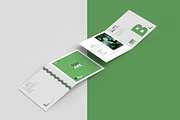 Brochure Mockups - Bi Fold Square, a Print Template by pmvch (Thumbnail 10 of 10)