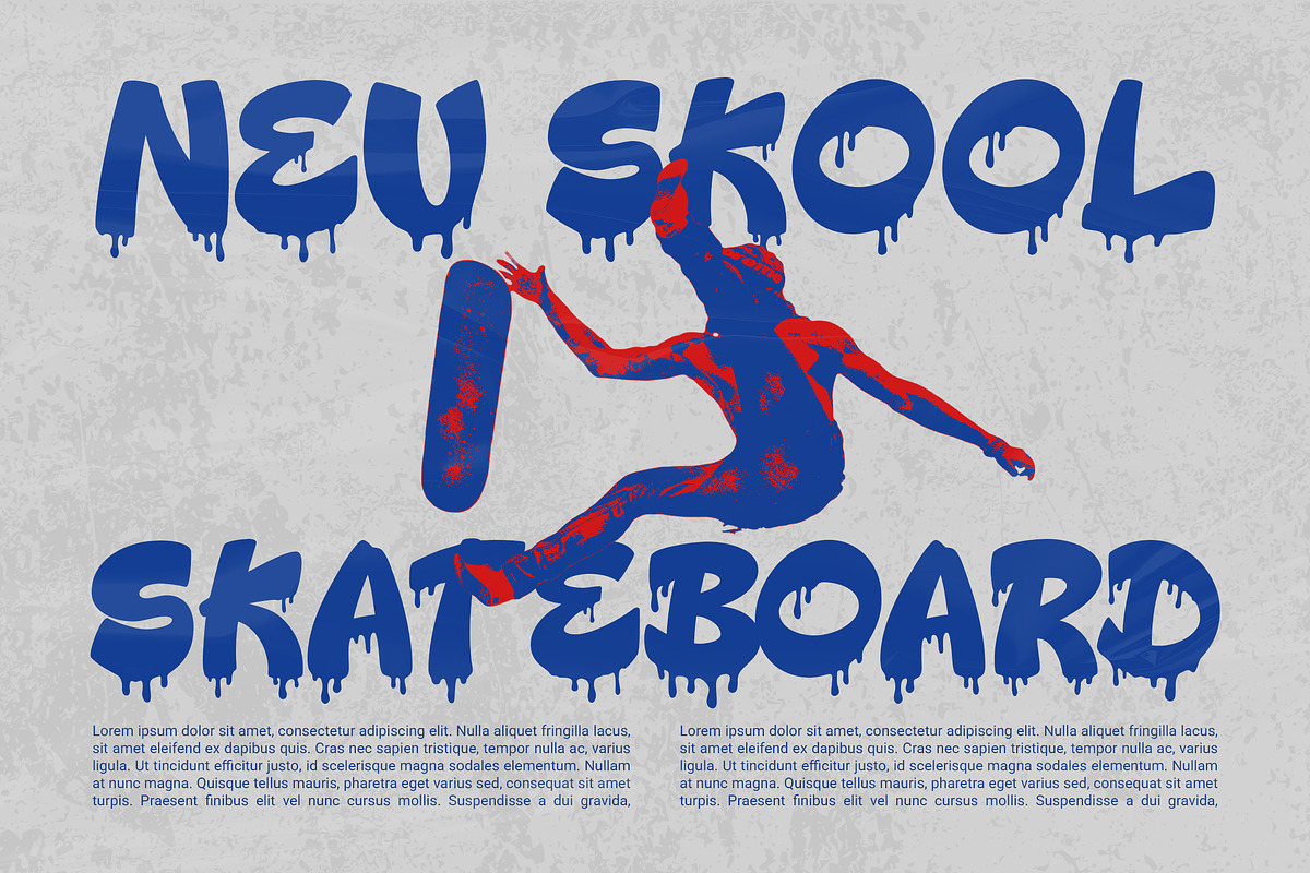 Aero Block - Bold Graffiti Font, a Handwritten Font by Youthlabs Studio (Photo 6 of 15)
