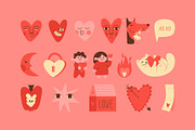 LOVE | Graphic collection, an Illustration by katieromanoff_art (Thumbnail 4 of 13)
