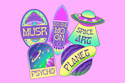 Psychoart - Psychedelic Font, a Font by Nirmana Visual (Thumbnail 2 of 5)