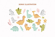 Super dino | Handwritten font, a Handwritten Font by JuliaVolkova (Thumbnail 6 of 7)