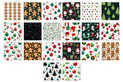 Christmas seamless pattern 04., a Texture Graphic by KENO Mascots (Thumbnail 3 of 5)