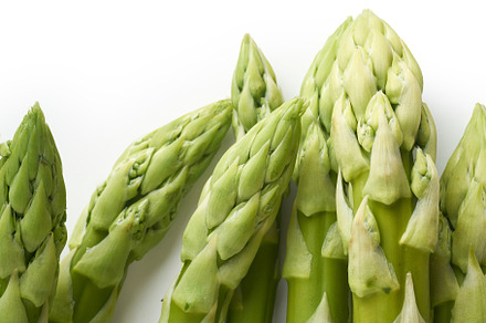 Fresh green asparagus isolated, a Food & Drink Photo by Asya Nurullina