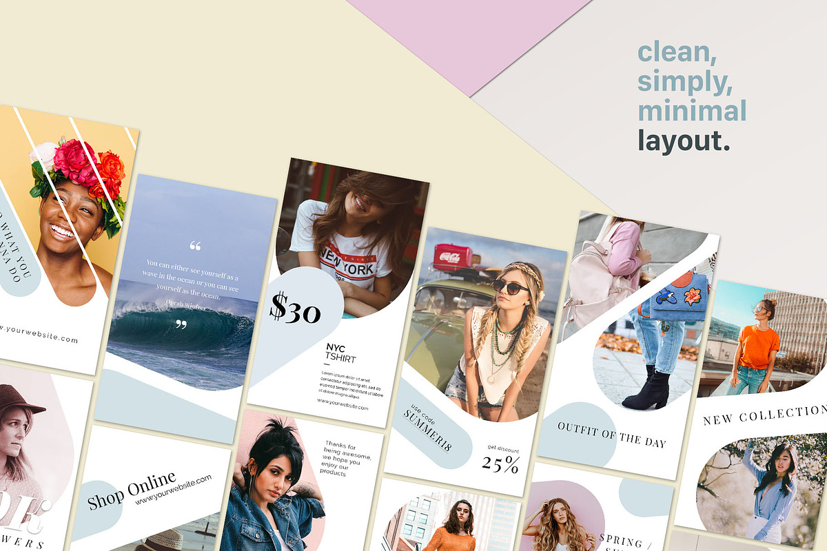 Instagram Stories - Mode Minimal, a Social Media Template by muhisya (Photo 4 of 7)