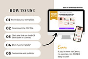 Link In Bio Template | Boho Coach, a Landing Page Template by Ciera Design Templates (Thumbnail 9 of 9)