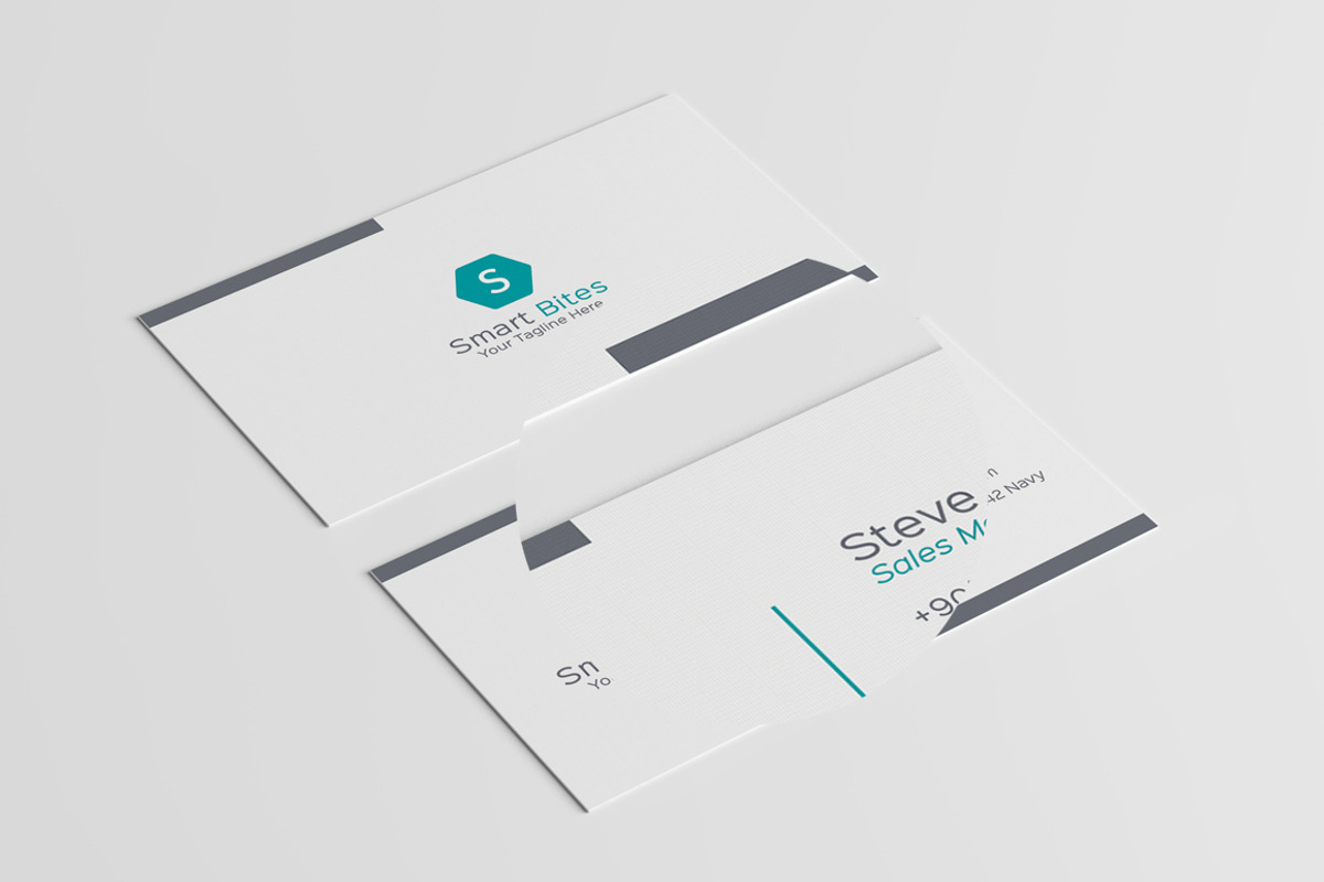 Minimal Pattern Business Card V2, a Business Card Template by Shahjhan (Photo 2 of 2)