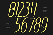 CS Hubert – Art Deco Font, a Sans Serif Font by Craft Supply Co. (Thumbnail 4 of 8)
