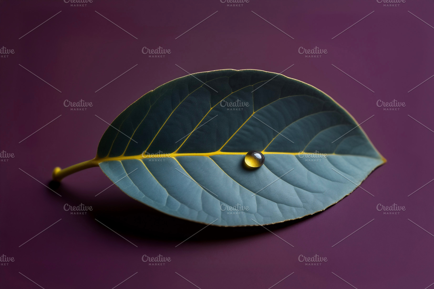 Minimalist Botanical Leaf, a Photo by rarrarorro