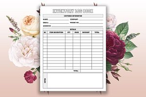 Inventory Logbook for Small Business, a Graphic by mh_arif