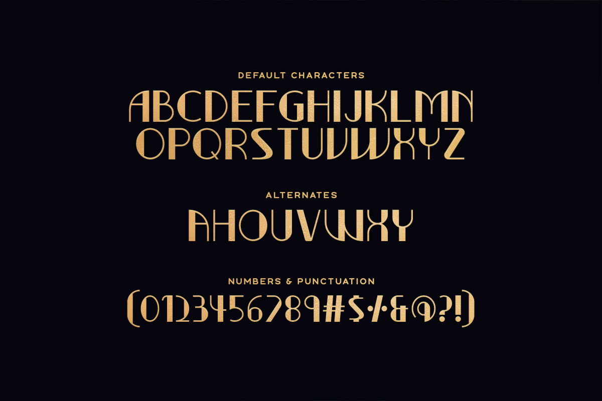 Emporia Typeface preview 2