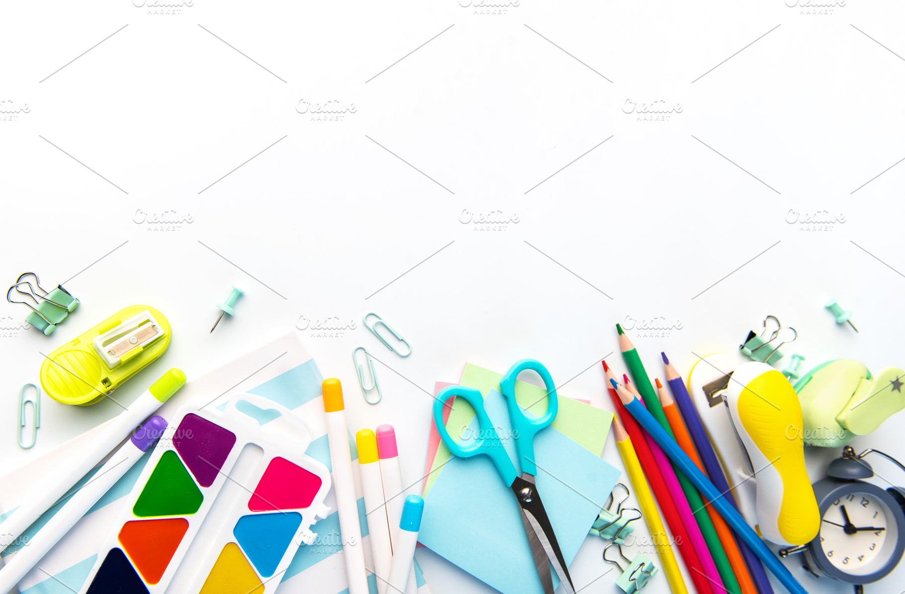 School supplies for education and creative learning, a School & Education Photo by Olena Rudo