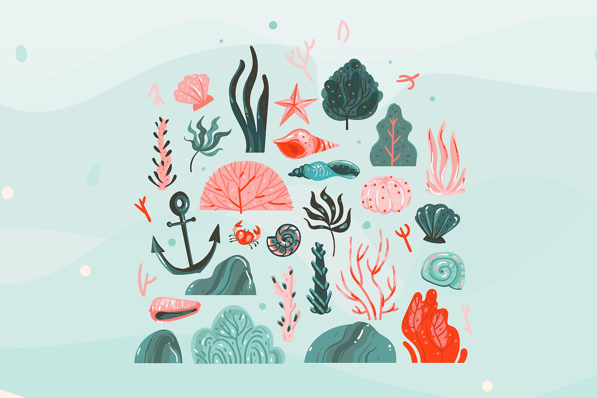 Mermazing Life 30% OFF!, an Animal Illustration by Anastasy_helter (Photo 5 of 21)