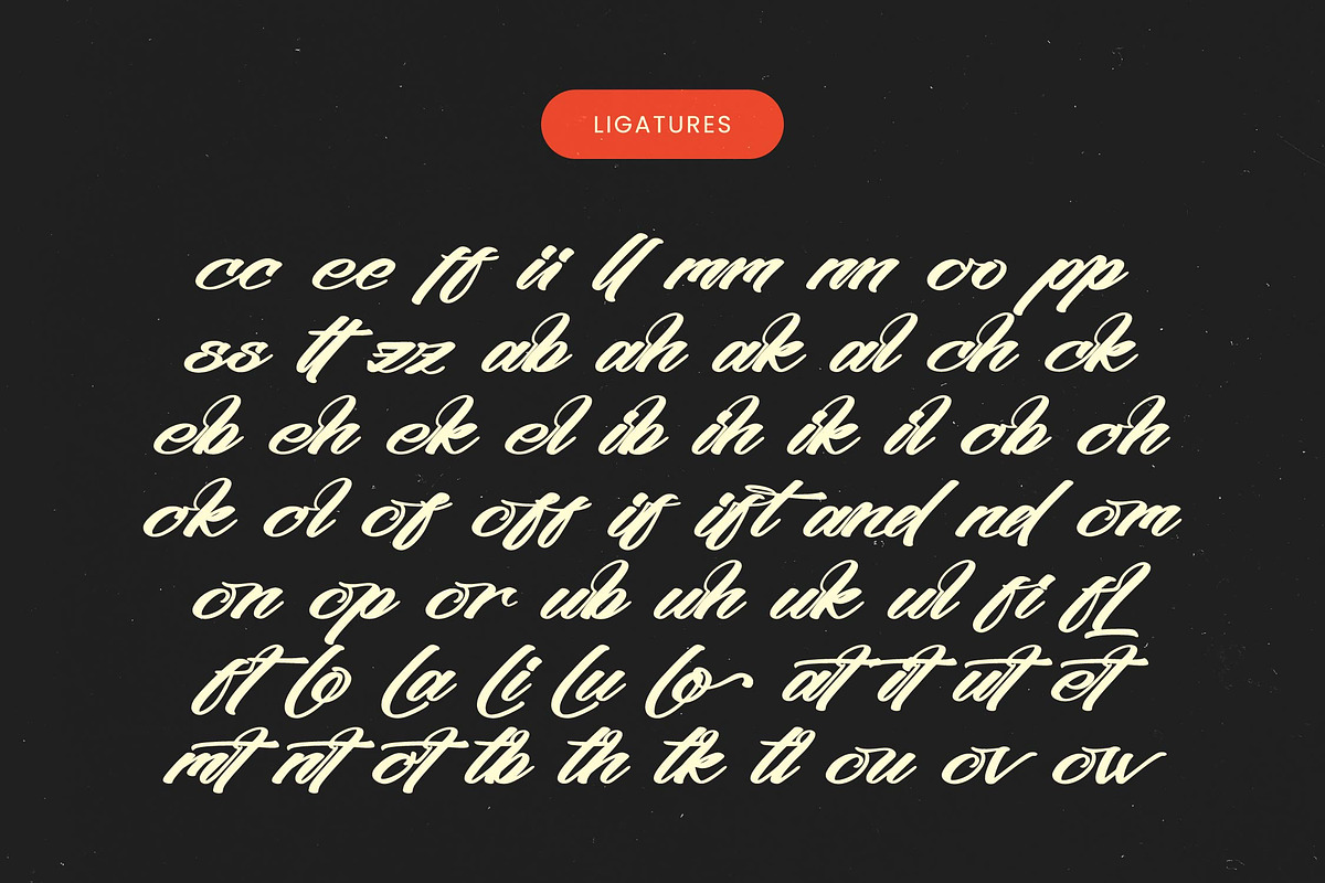 Santos Kulture Modern Calligraphy, a Script Font by stylishtype.co (Photo 8 of 20)
