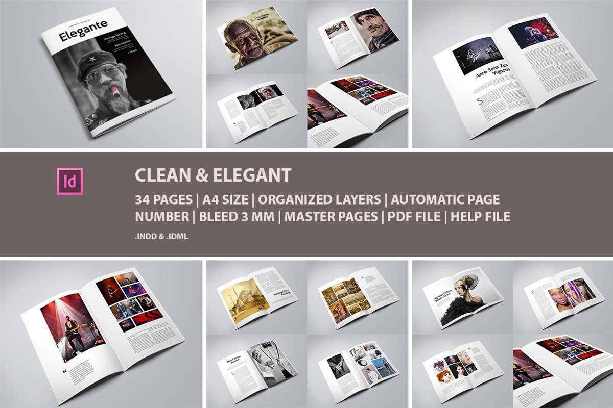 Magazine Bundle #1, a Magazine Template by Bookrak Graphic Design (Photo 2 of 7)