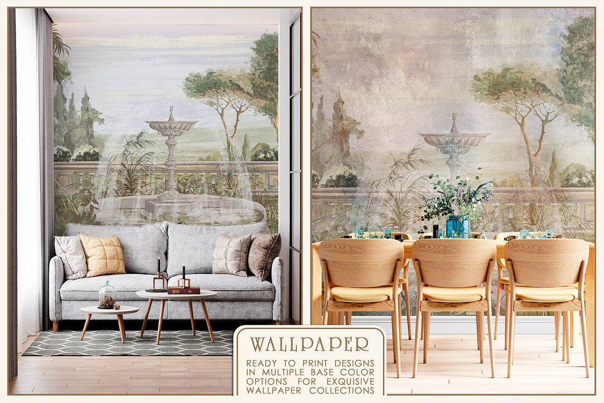 Toscana garden, a Wallpaper Graphic by Natalia0307 (Photo 10 of 13)