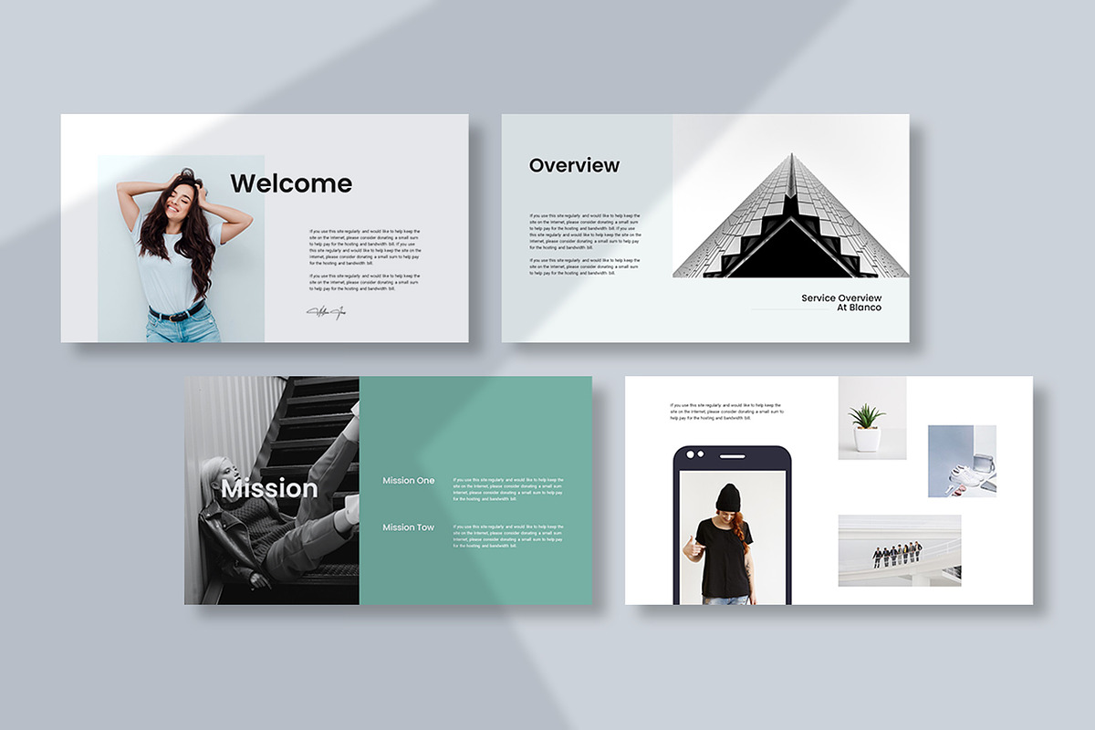Minimal Portfolio Presentation, a Templates & Theme by Slide_Genius1 (Photo 4 of 5)