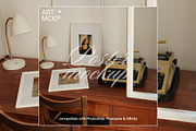 Din A Art frames interior mockup, a Merchandise Mockup by MCKP*ME (Thumbnail 2 of 3)