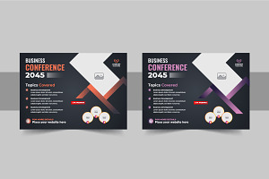 Business meeting promotion poster, a Flyer Template by Pavel_design