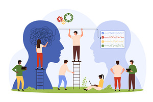 Problem solution by simplify method, a Person Illustration by Flashvector