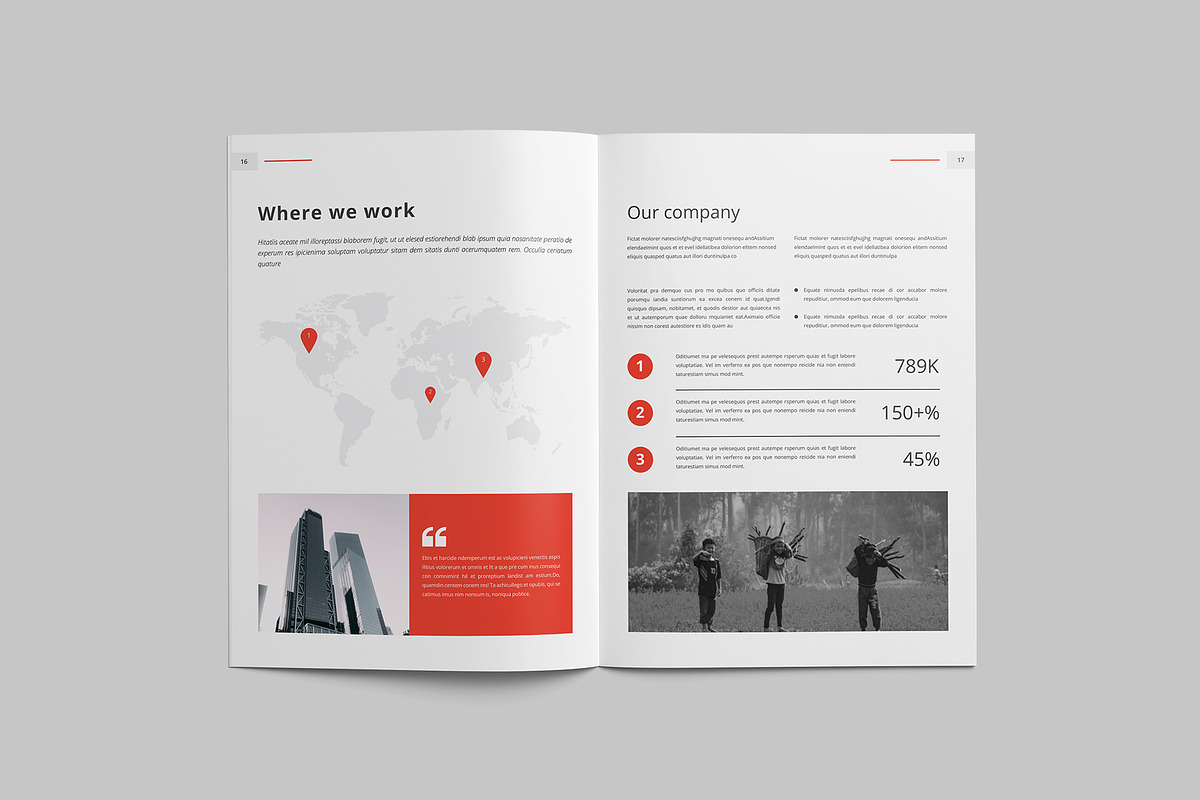 Corporate Brochure Bundle, a Brochure Template by Tanber Hossen (Photo 39 of 71)