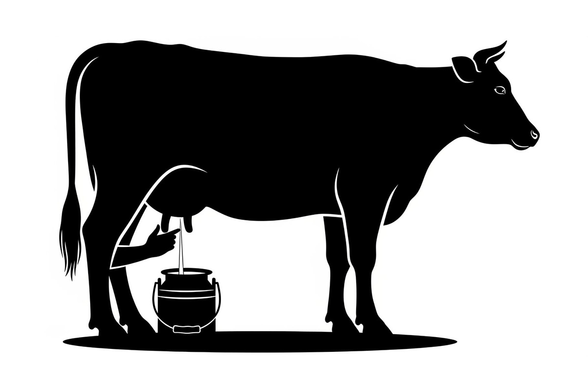 Farm Cow Silhouette Vector Bundle, an Illustration by Designs_River (Photo 11 of 51)