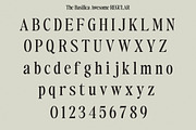 The Basilica Awesome Serif (9 Font), a Serif Font by Positive TypeFoundry (Thumbnail 14 of 15)