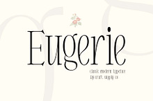 Eugerie - Classic Modern Typeface
