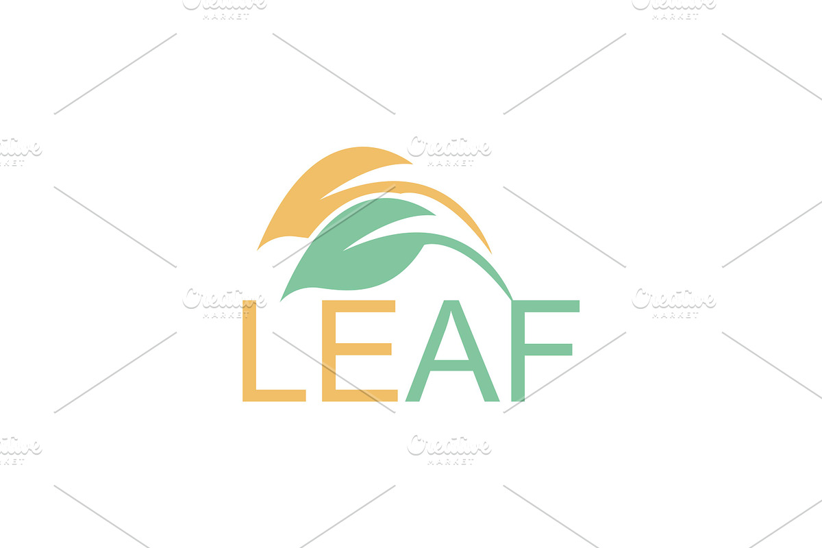 leaf logo design vector, a Branding & Logo Template by ulndsgn