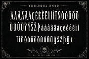 Obscura Veil - Horror Display Font, a Handwritten Font by overlaytemplates (Thumbnail 5 of 5)
