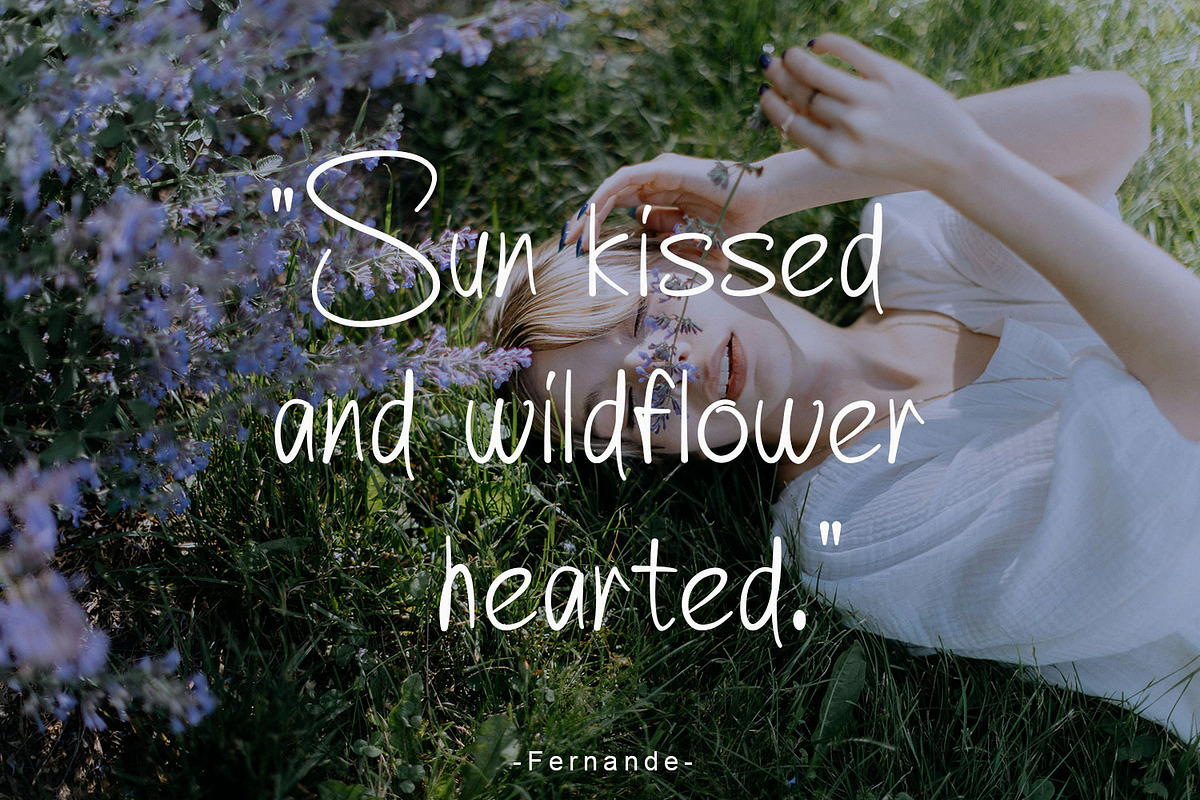 Bordnest, a Handwritten Font by Fernande (Photo 4 of 6)