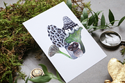 Watercolor and gouache Mushrooms, an Illustration by MariaOrtegaDigitals (Thumbnail 6 of 6)