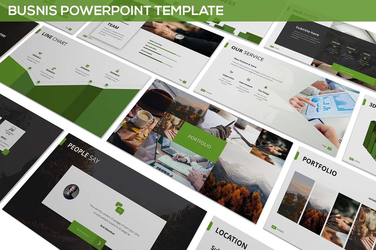 110 Powerpoint & Keynote Template, a Presentation Template by SlideFactory (Photo 28 of 30)
